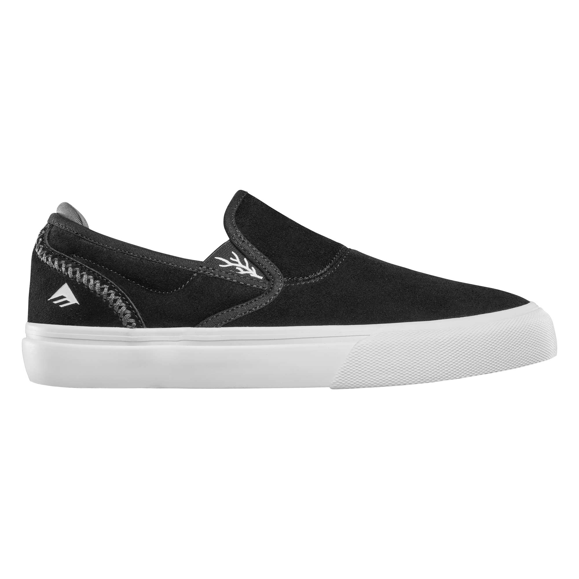 EMERICA Shoe WINO G6 SLIP-ON bla/whi/whi black/white/white