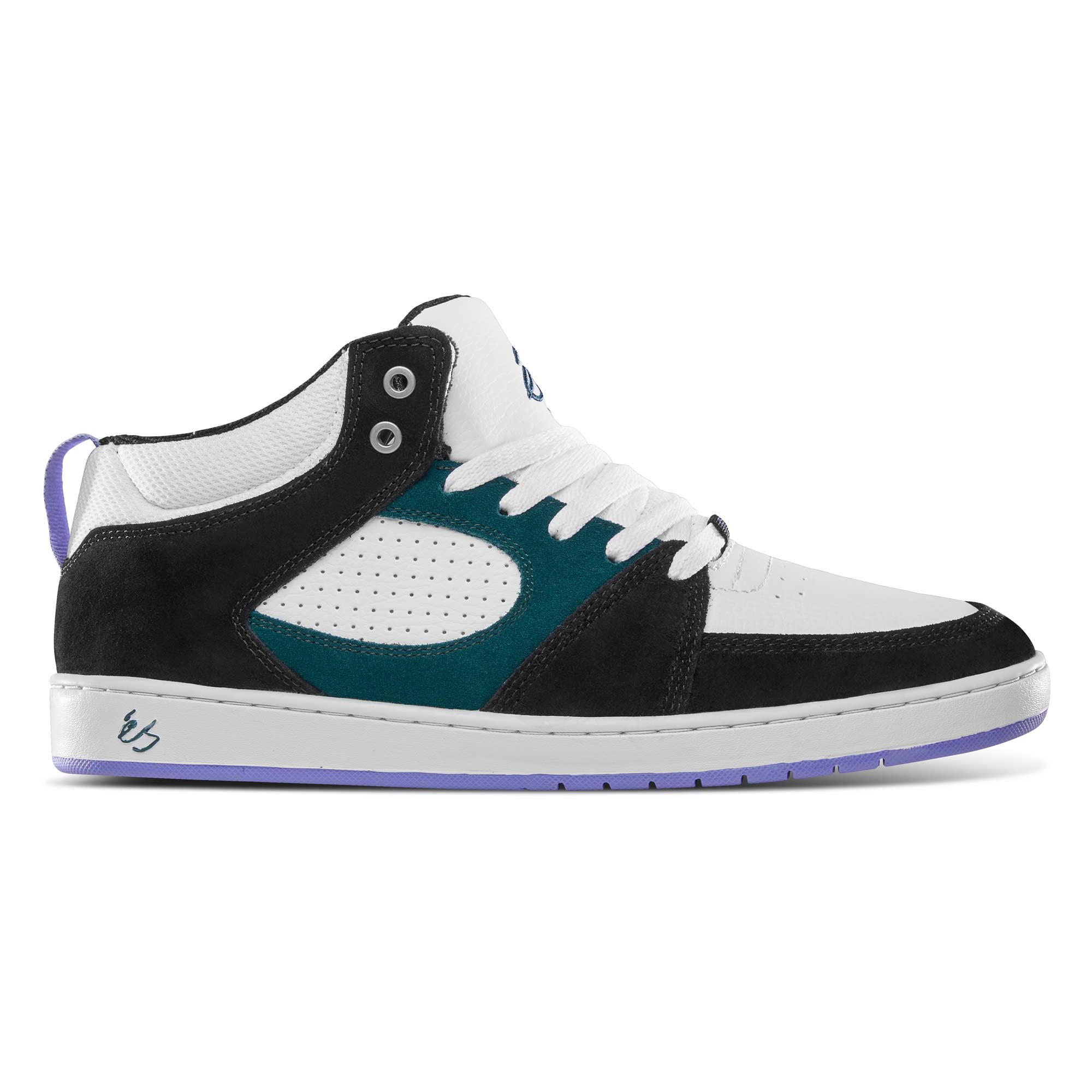 eS SKB Shoe ACCEL SLIM MID bla/whi/gre black/white/green