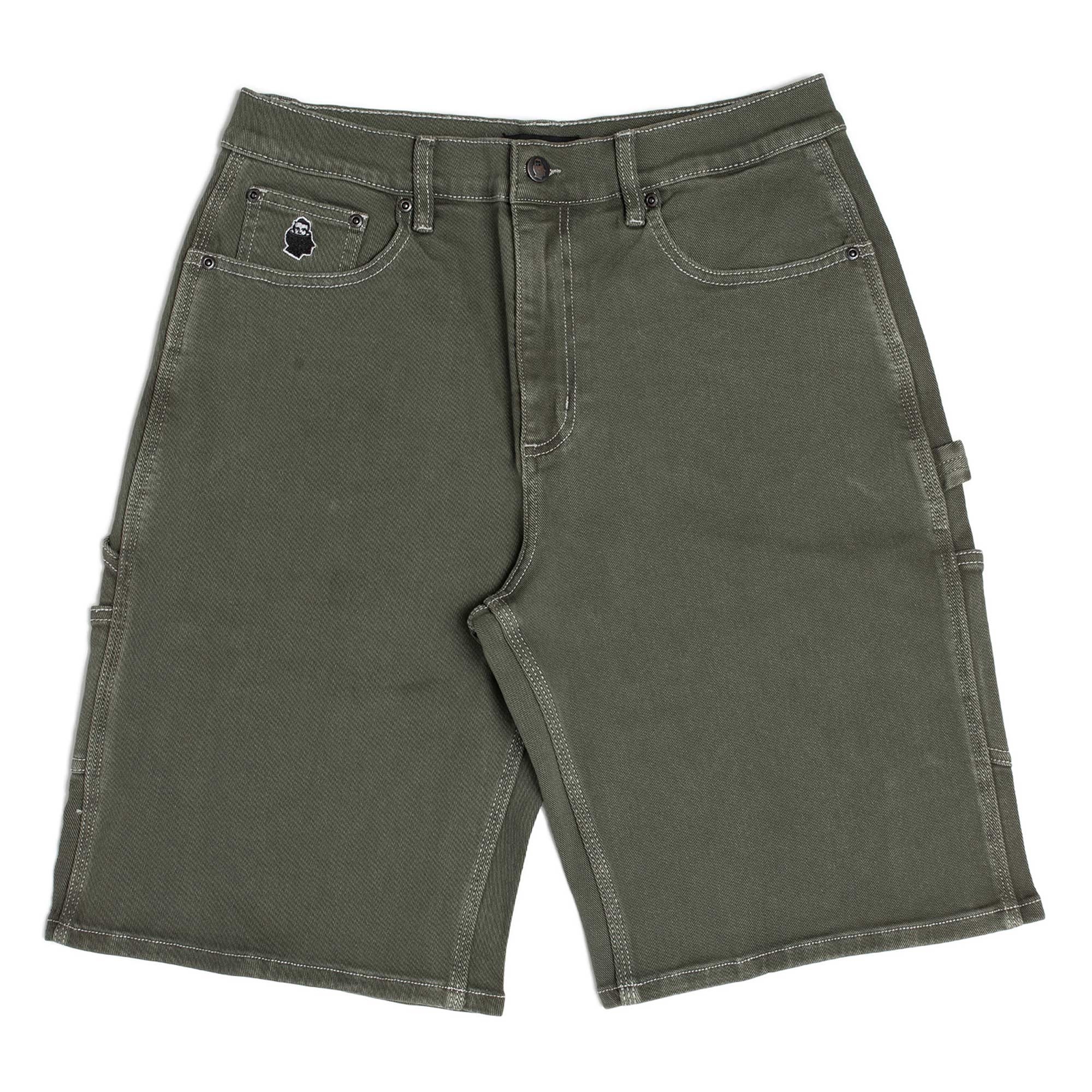 NNSNS Pant YETI SHORT SUPERSTRETCH CANVAS forest green