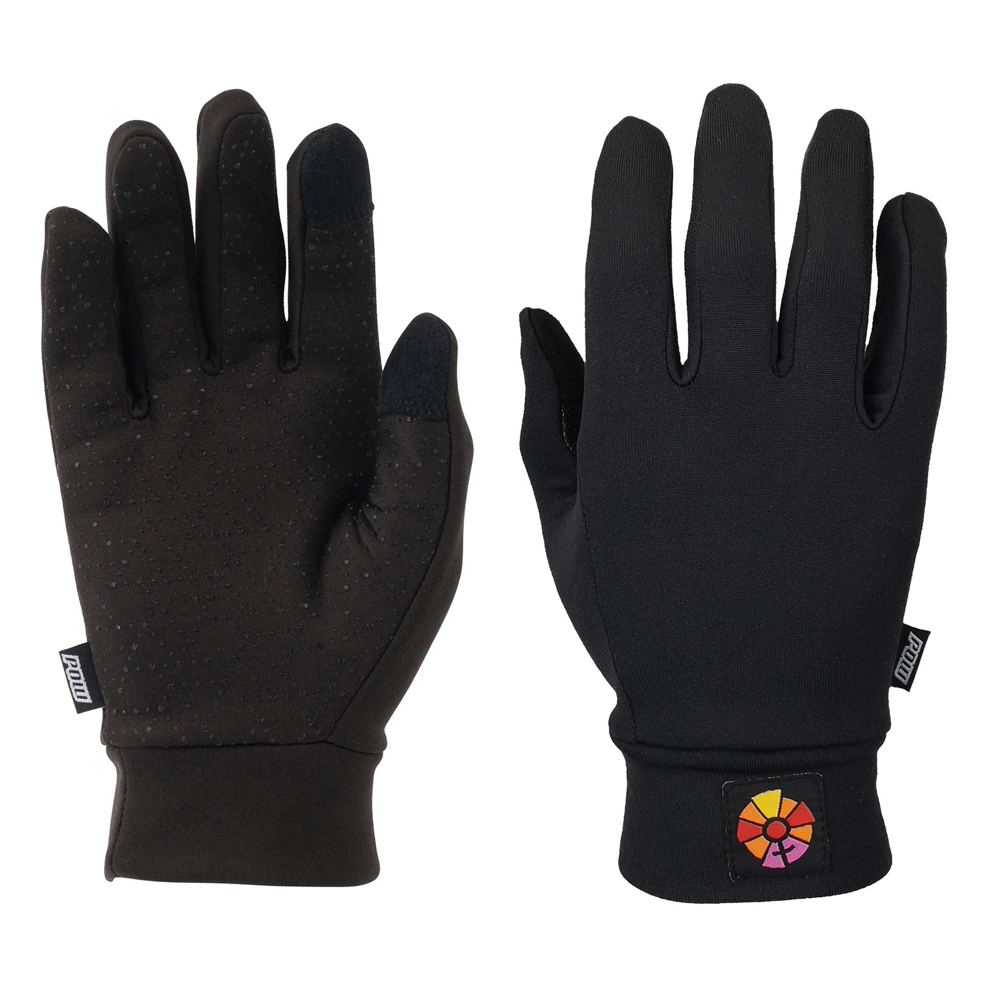 POW Glove WOMEN MICROFLEECE LINER PROFILE FIT black