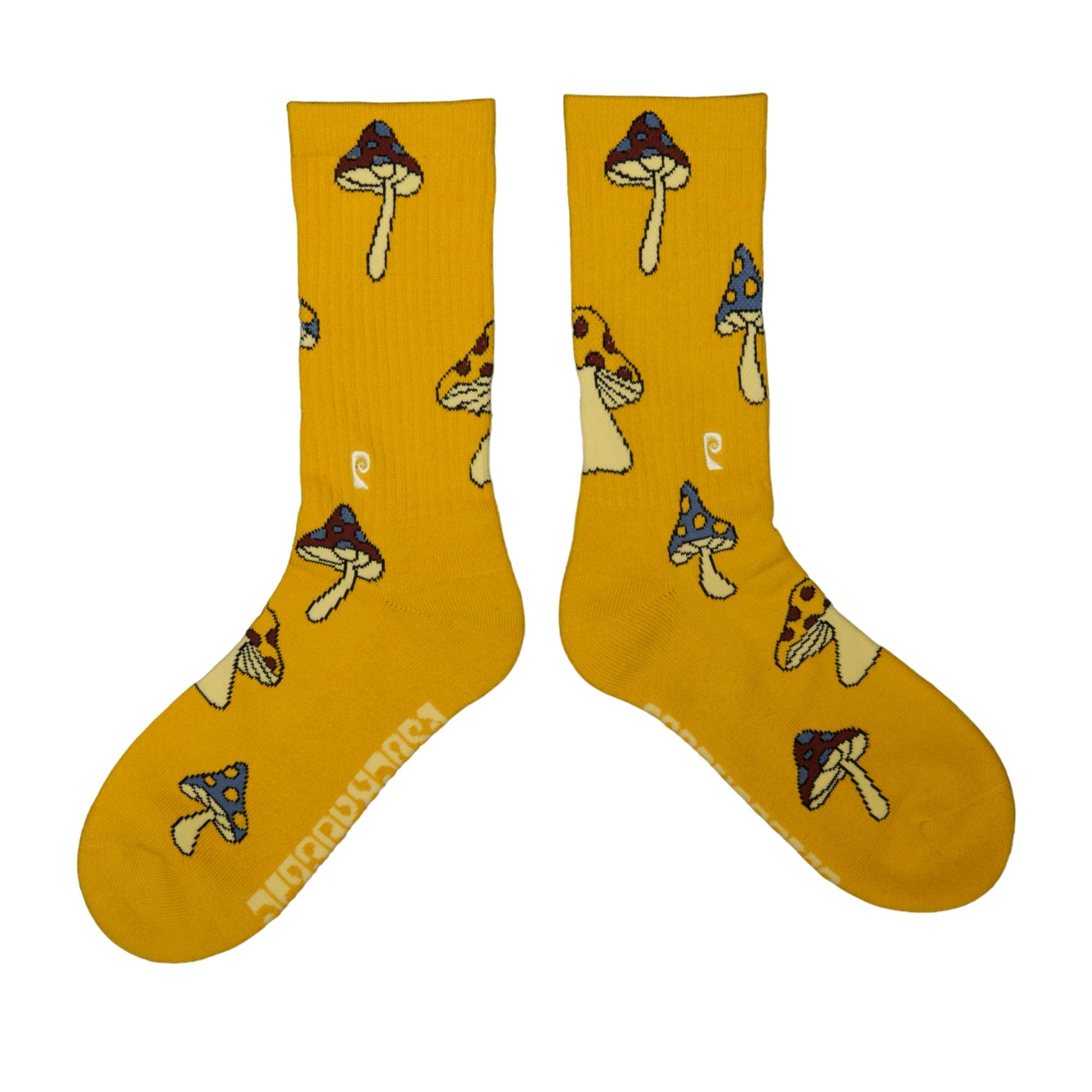 PSOCKADELIC Socks SHROOM 2 1-Pair, yellow