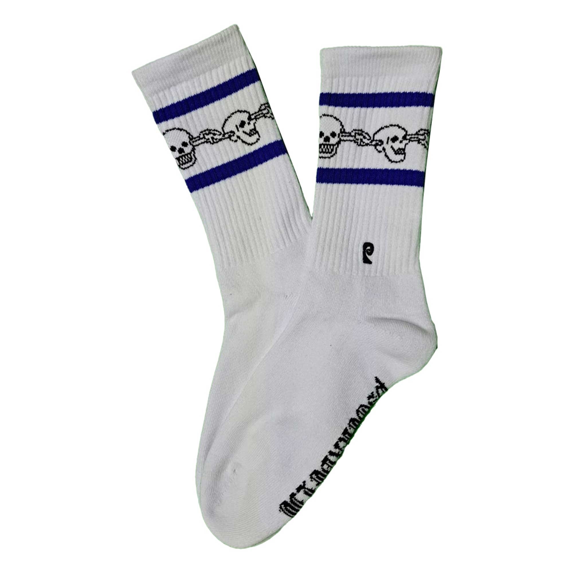 PSOCKADELIC Socks T-FUNK CHAIN 1-Pair, white