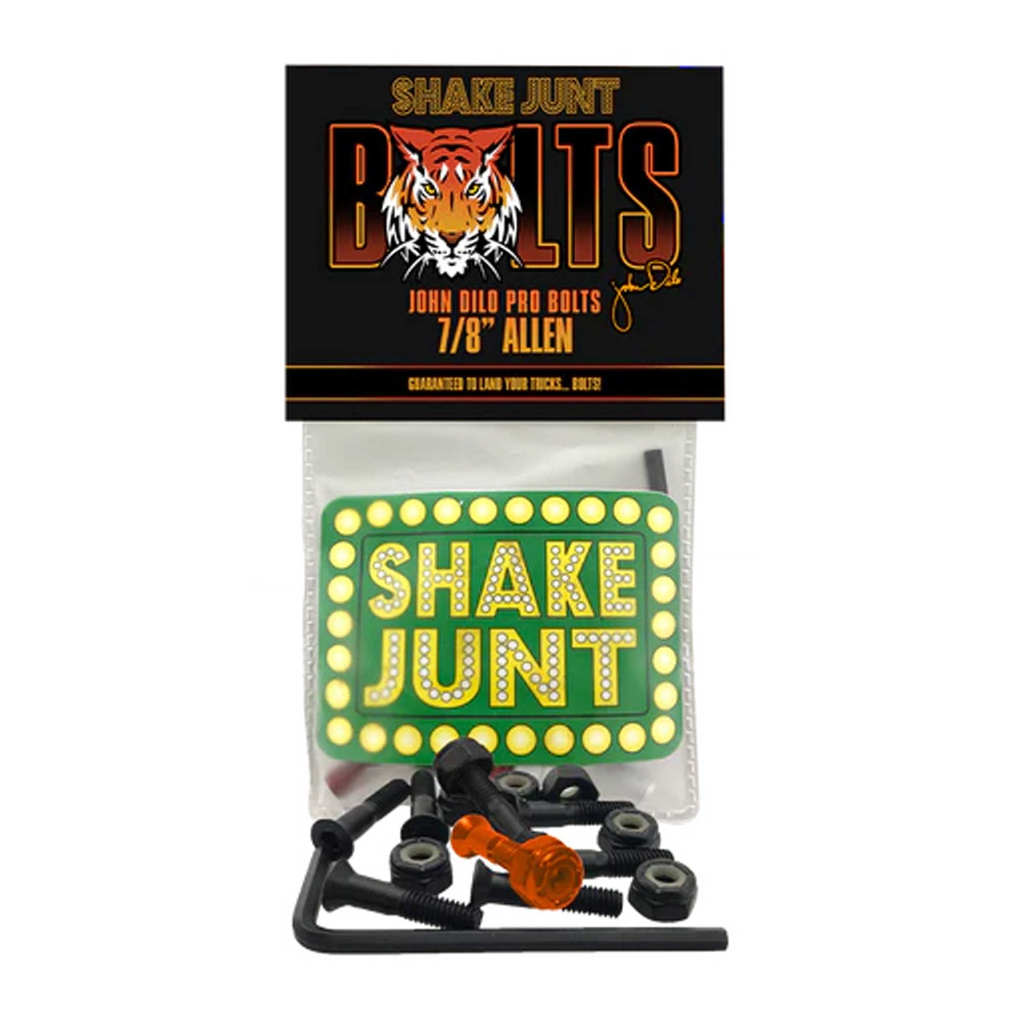 "SHAKE JUNT Montagesatz John Dilo 7/8" Allen Single, black/orange 7/8''"