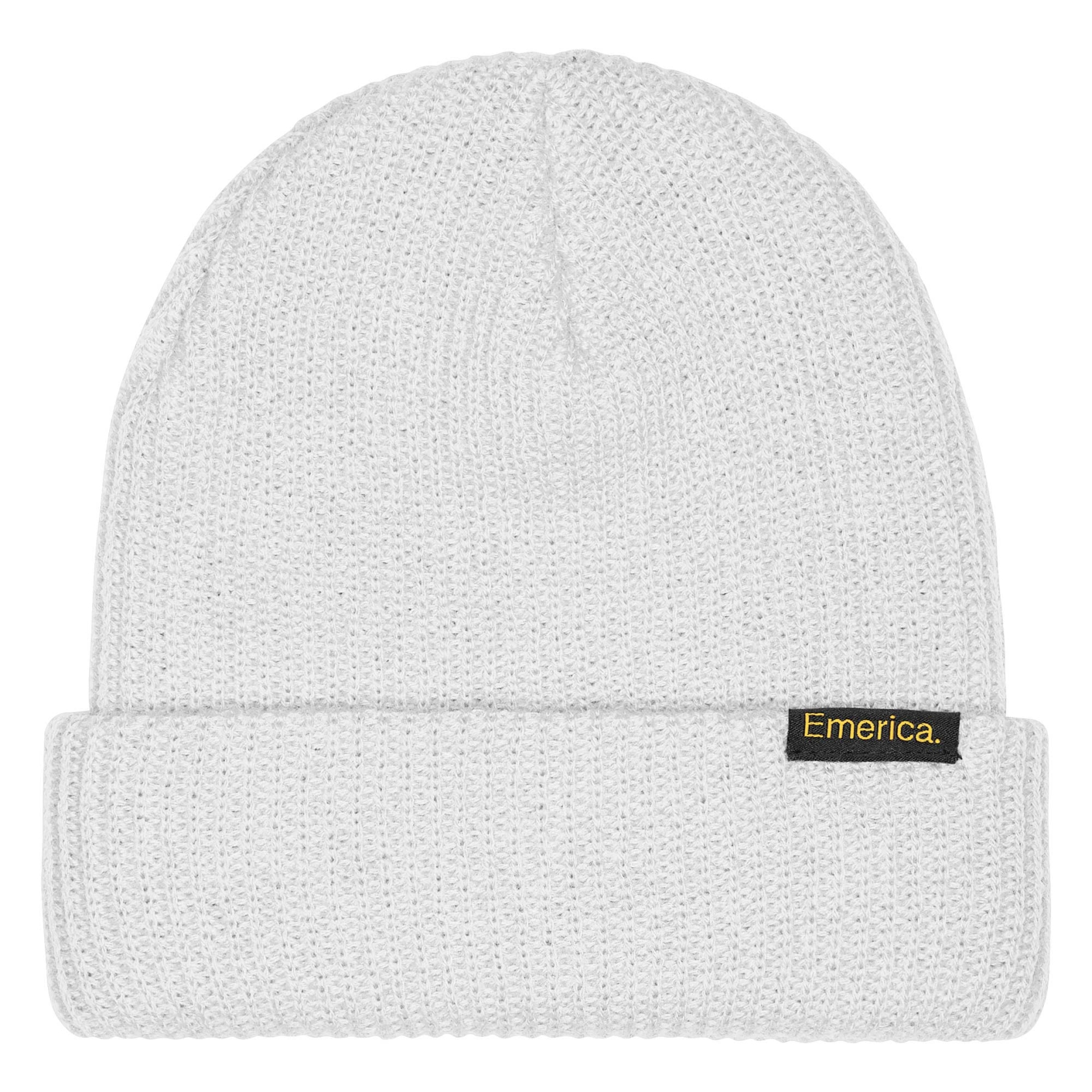 EMERICA Beanie LOGO CLAMP BEANIE, white