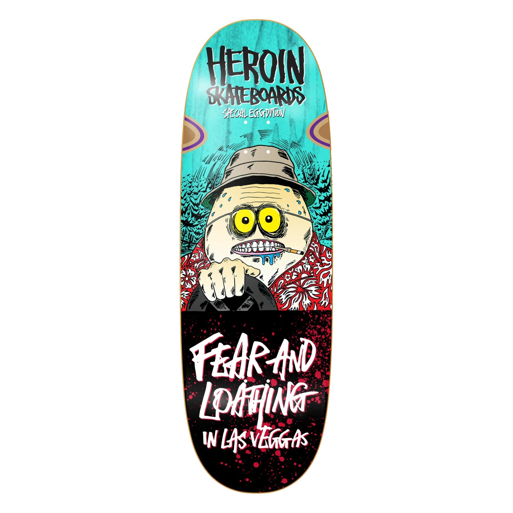 HEROIN Deck FEAR AND LOATHING 10.4, multi 10.4''