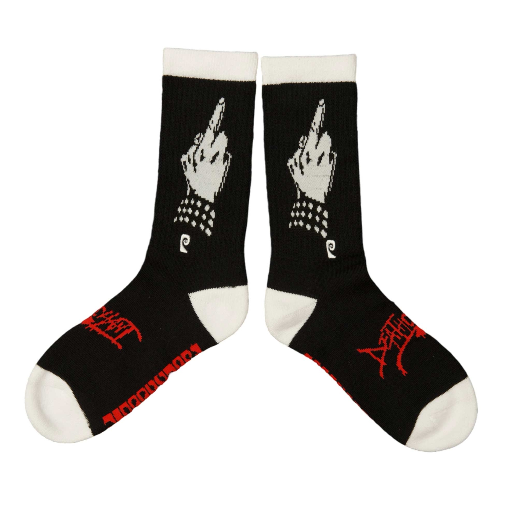 PSOCKADELIC Socks DEATH CHANT 1-Pair, black