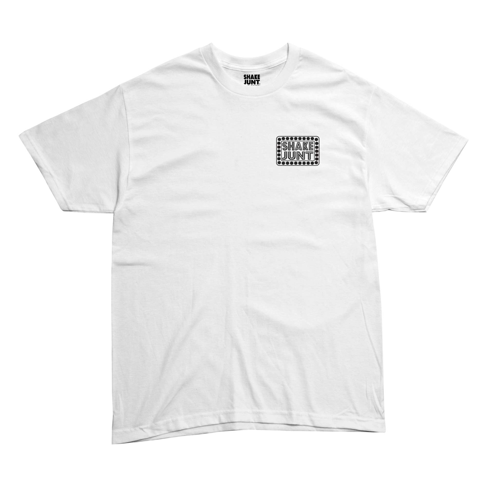 SHAKE JUNT T-Shirt BOX LOGO white